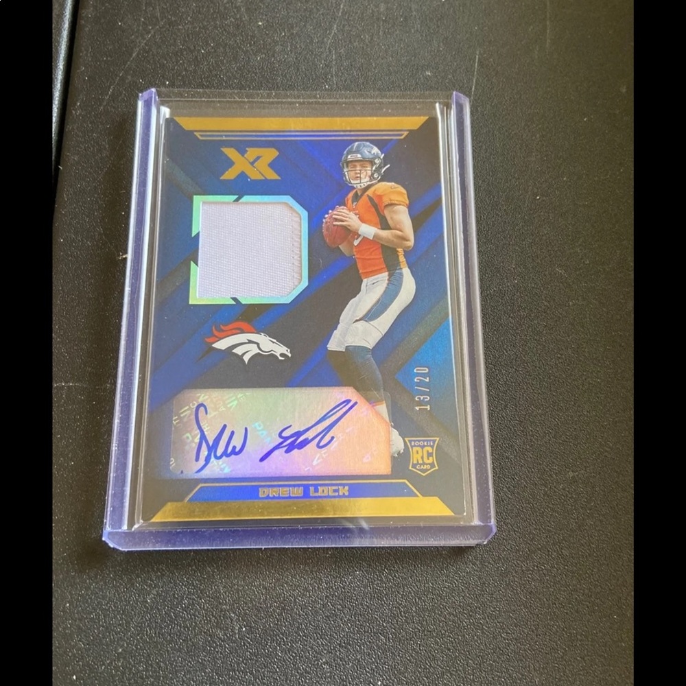 Drew Lock Rc Autograph XR
